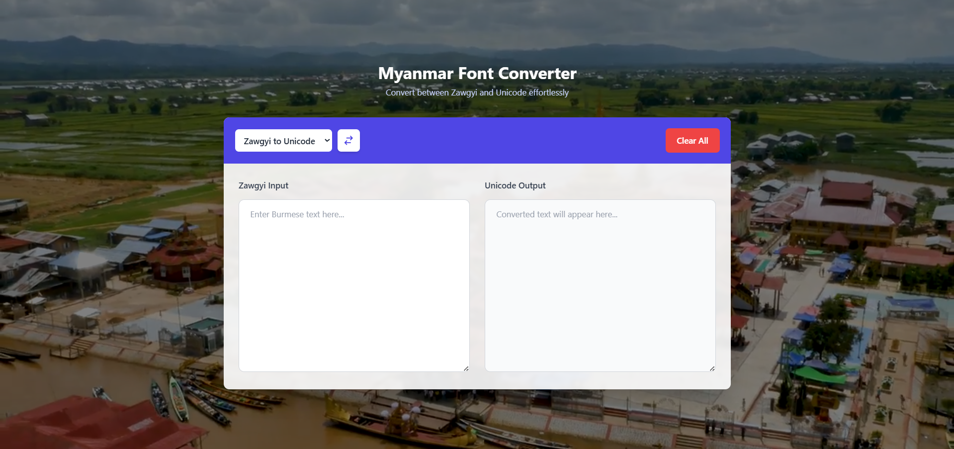 Zawgyi Uni Converter