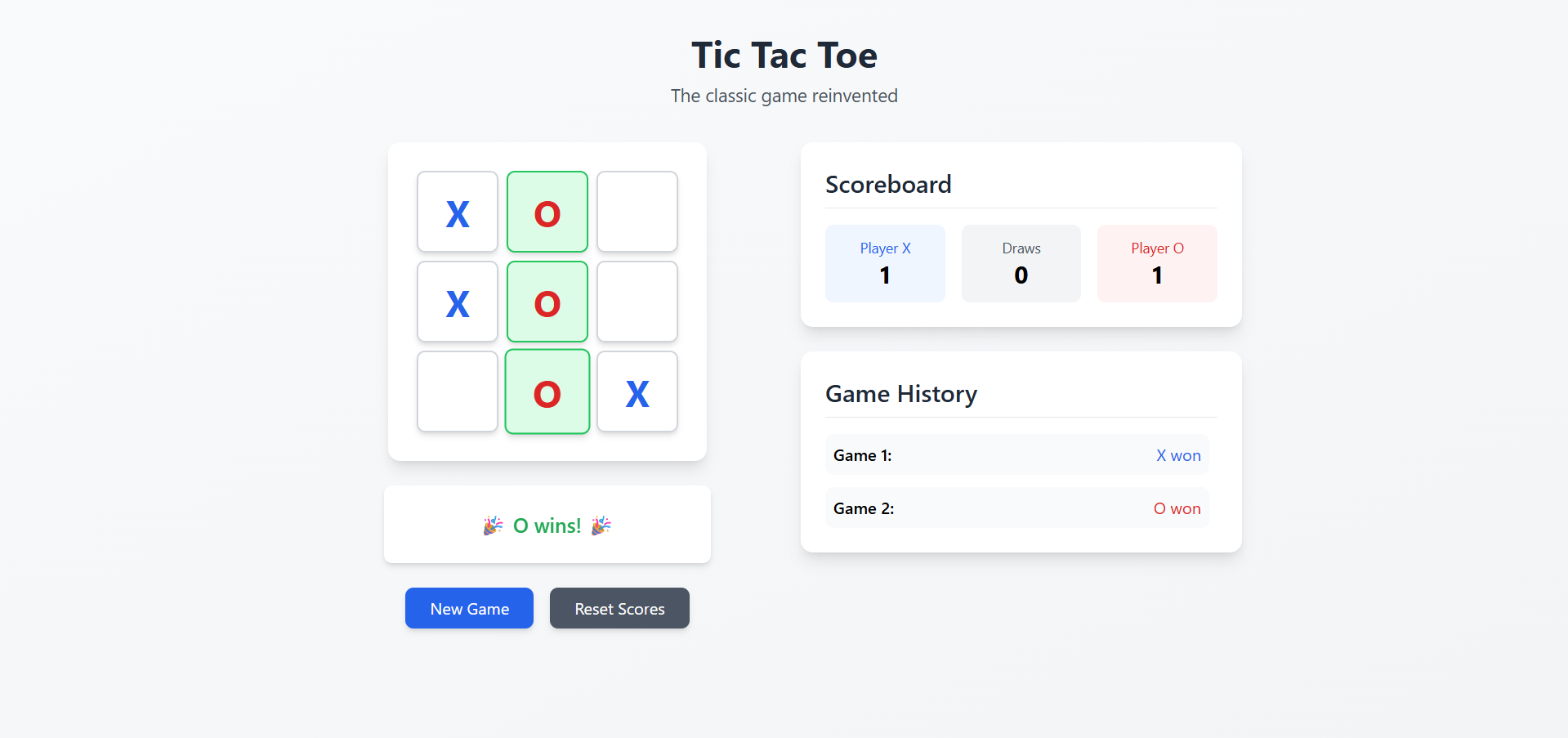 Tic Tac Toe