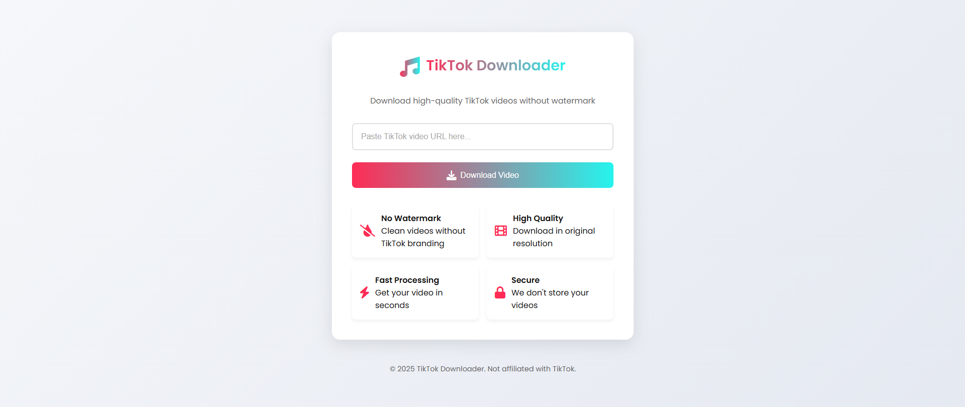 TikTok Downloader